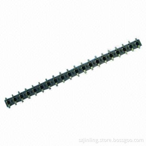 5.08mm Female Header Single Row, H = 8.91 x NP, SMT Type, 7.5AMP Current Rating